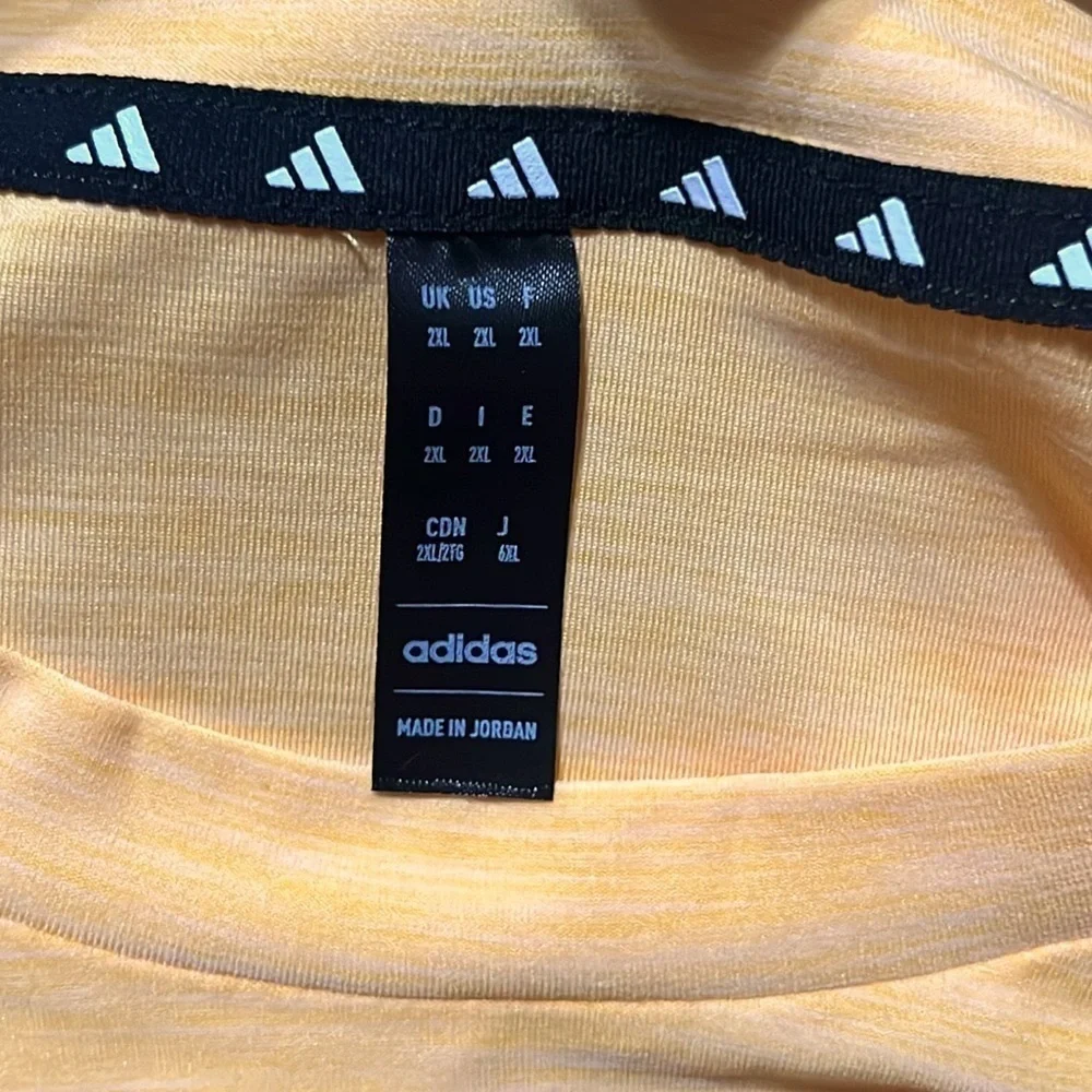 NWT Adidas Mens Crew Neck Short Sleeve T-Shirt Size XXL